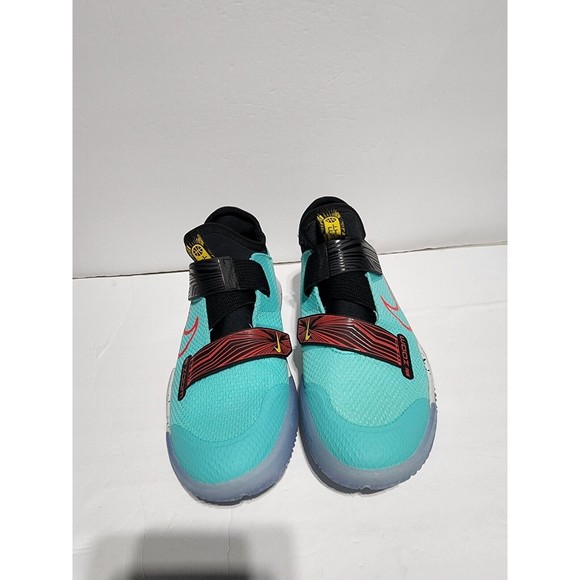 New Nike Zoom Flight Big Kids (GS) Size 7Y CK0787 300 Basketball Aurora Green - Picture 8 of 9